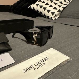 Saint Laurent Sleek Black Eyewear